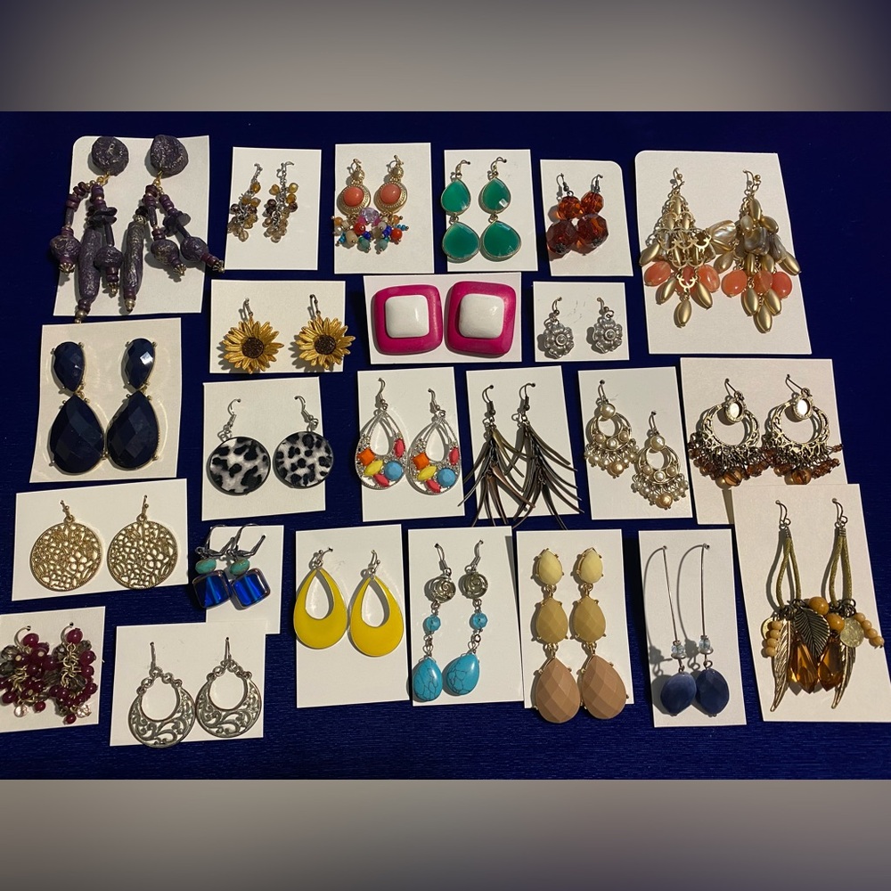 Lot of Assorted Women's Earrings